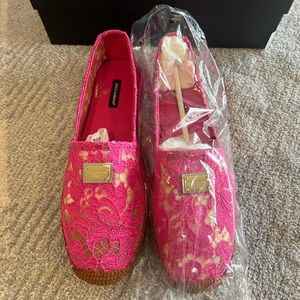 COPY - Dolce & Gabbana Logo Plaque Espadrilles